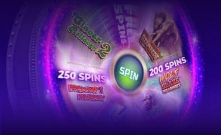 DEPOSIT & SPIN TO WIN UP TO